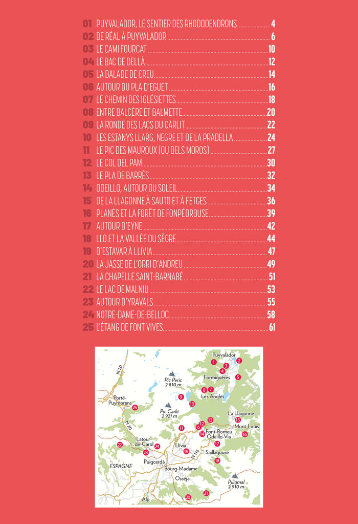 Sentiers d'Emilie Cerdagne Capcir