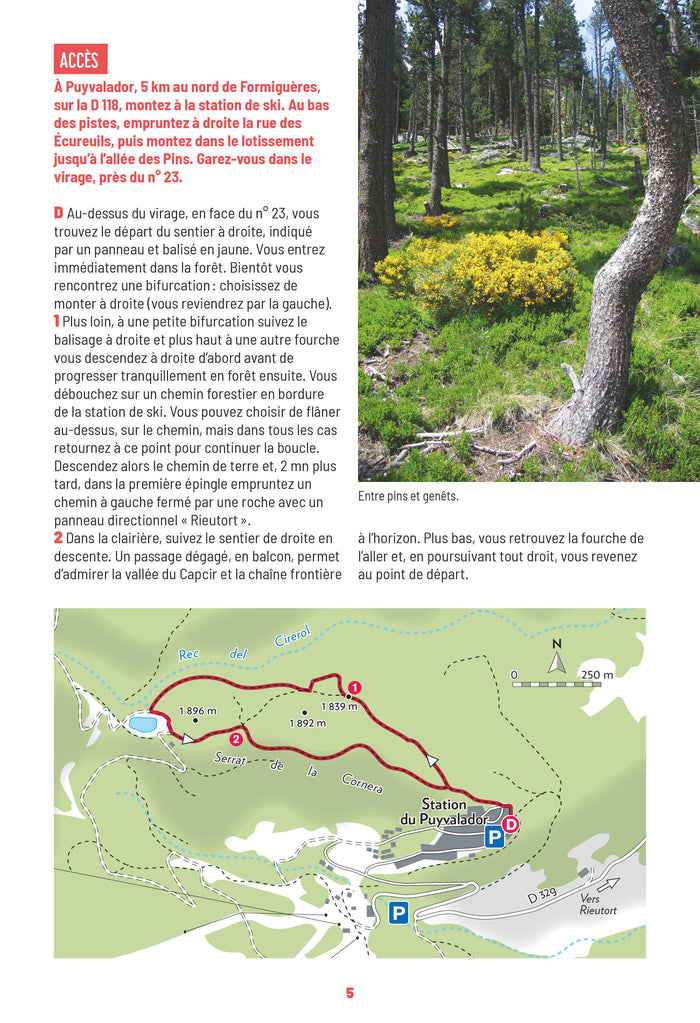 Sentiers d'Emilie Cerdagne Capcir