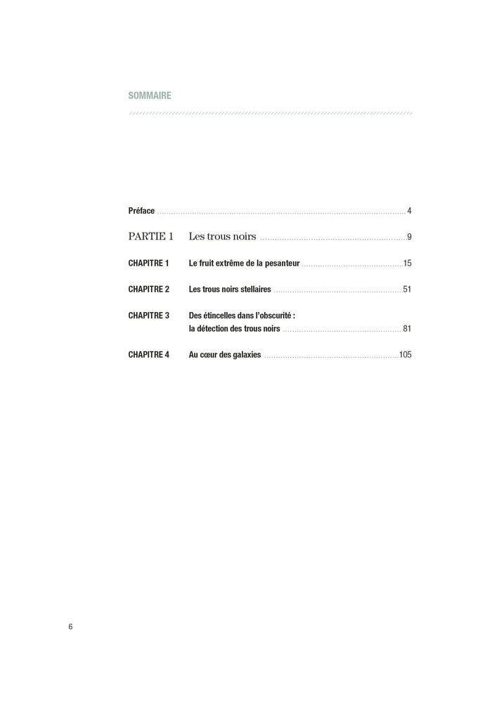 Les trous noirs et les mystères de la matière sombre