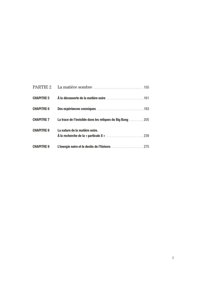 Les trous noirs et les mystères de la matière sombre