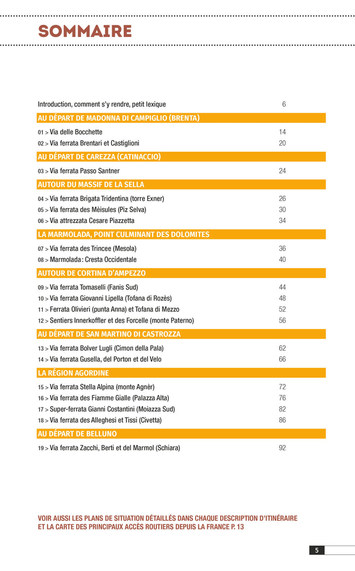 Les via ferrata des Dolomites