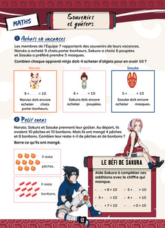 Naruto - Cahier de vacances du CP au CE1
