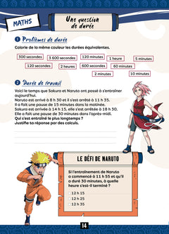 Naruto - Cahier de vacances du CE2 au CM1