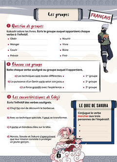 Naruto - Cahier de vacances du CM2 à la 6e