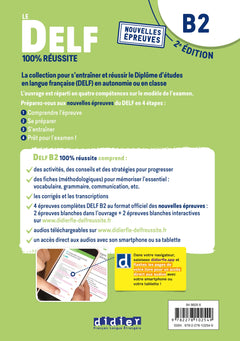 Le DELF B2 100% Réussite - édition 2022-2023