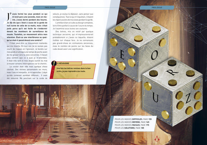 Assassin's Creed Escape room Puzzle book