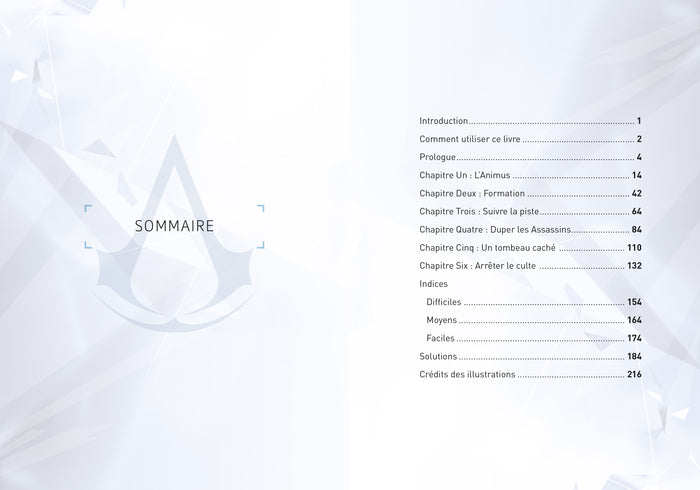 Assassin's Creed Escape room Puzzle book