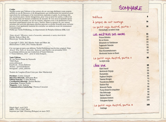 Ninja Attack! Histoires vraies d'assassins, de samouraïs et de hors-la-loi