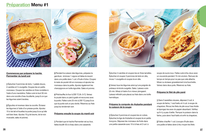 1h en cuisine pour toute la semaine enfants