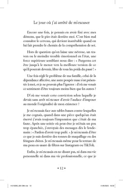 Le jour où j'ai arrêté de m'excuser
