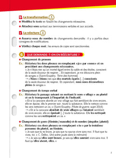 Mon année brevet les fiches français 3e