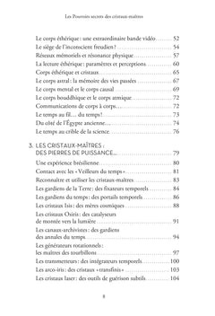 Les pouvoirs secrets des cristaux-maîtres