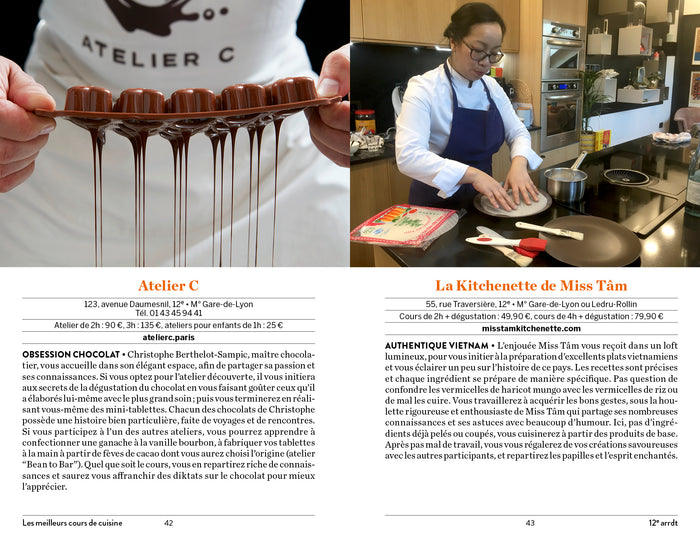 Cuisiner comme un chef à Paris