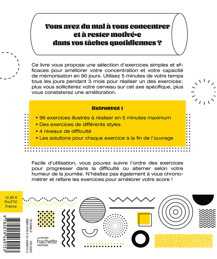 90 exercices de concentration