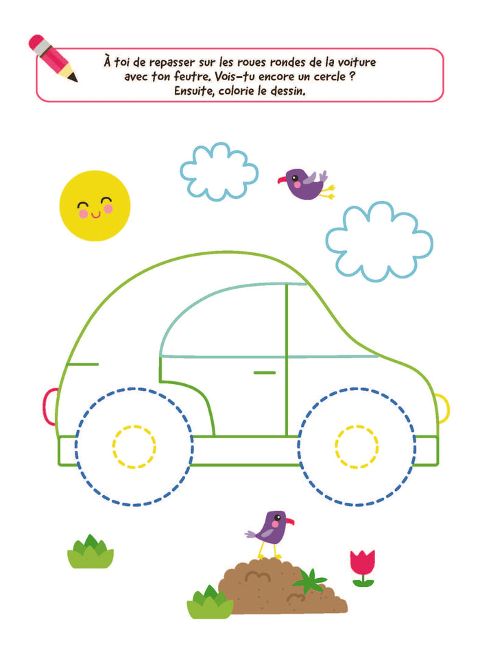 Mon premier bloc de jeux - Formes et couleurs