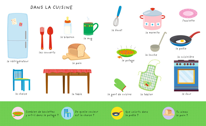 Mon premier imagier : Ma journée