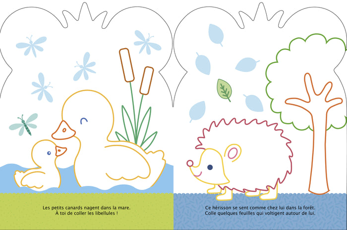 Mes premières gommettes - Grenouille