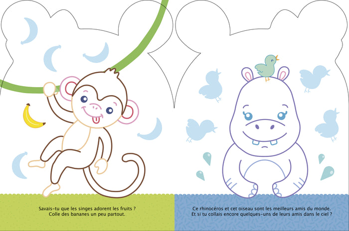 Mes premières gommettes - Panda