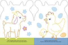 Mes premières gommettes - Vache