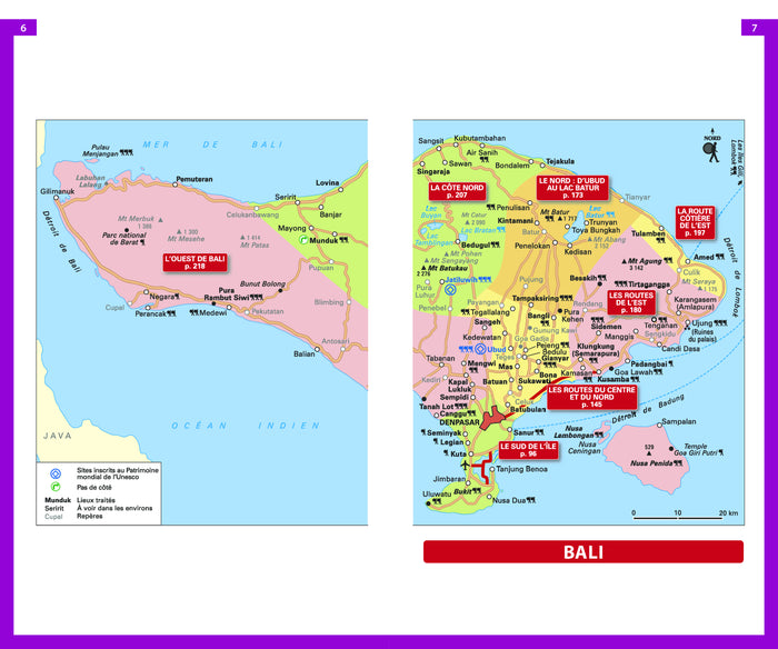 Guide du routard Bali, Lombok + Borobudur, Prabanan et les volcans de Java 2017/18