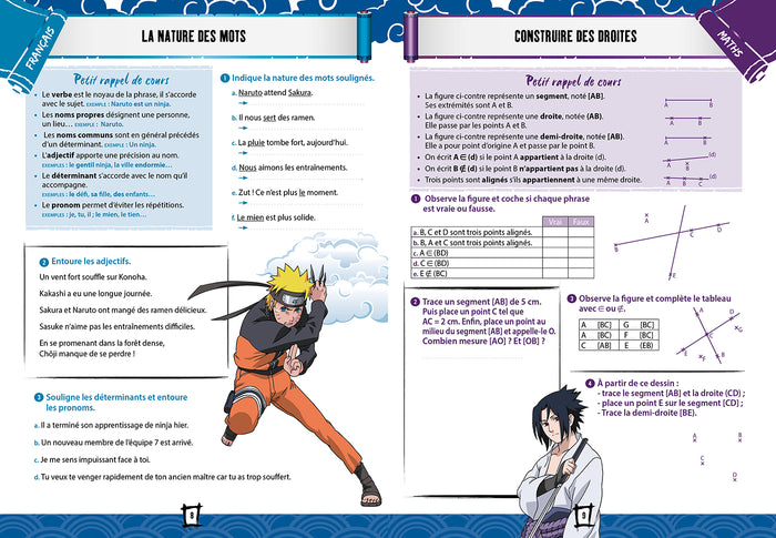 Naruto Shippuden - Cahier de vacances de la 6e à la 5e