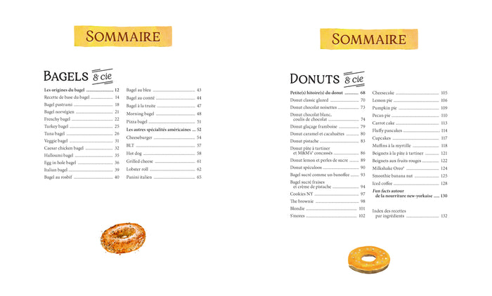 Bagels, donuts et Cie