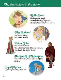 My first stories in english : King Arthur and Robin Hood (CM1-CM2)