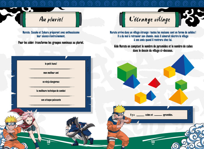 Naruto - Enigmes du CE1 au CE2