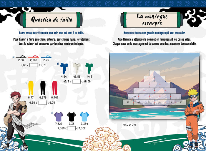 Naruto - Enigmes du CE2 au CM1
