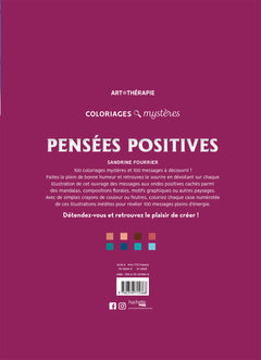 Coloriages mystères - Pensées positives