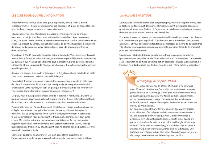 Les 7 besoins fondamentaux de l'âme