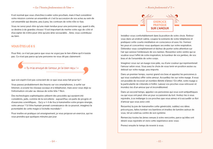 Les 7 besoins fondamentaux de l'âme