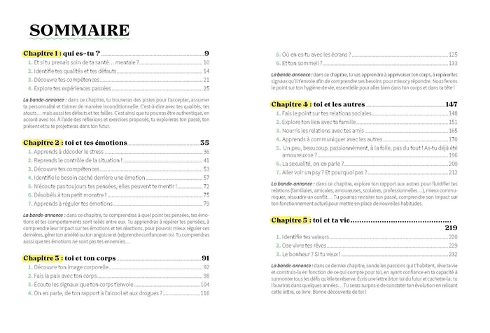 Le guide de ta santé mentale