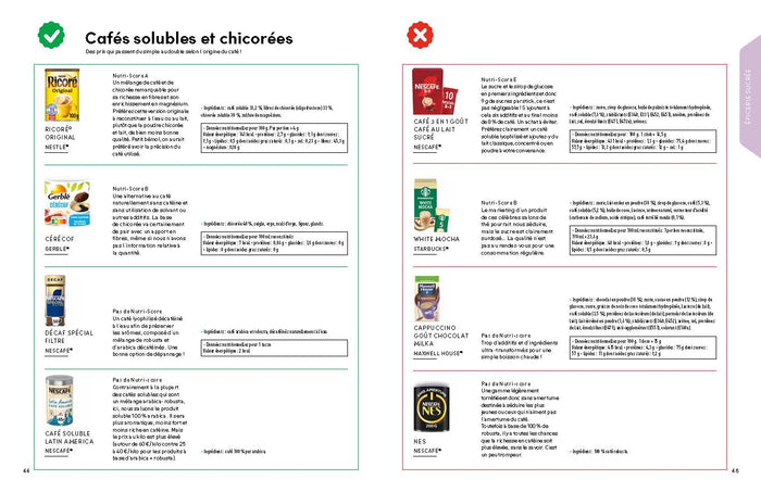 Guide d'achat pour bien manger - 500 produits décryptés