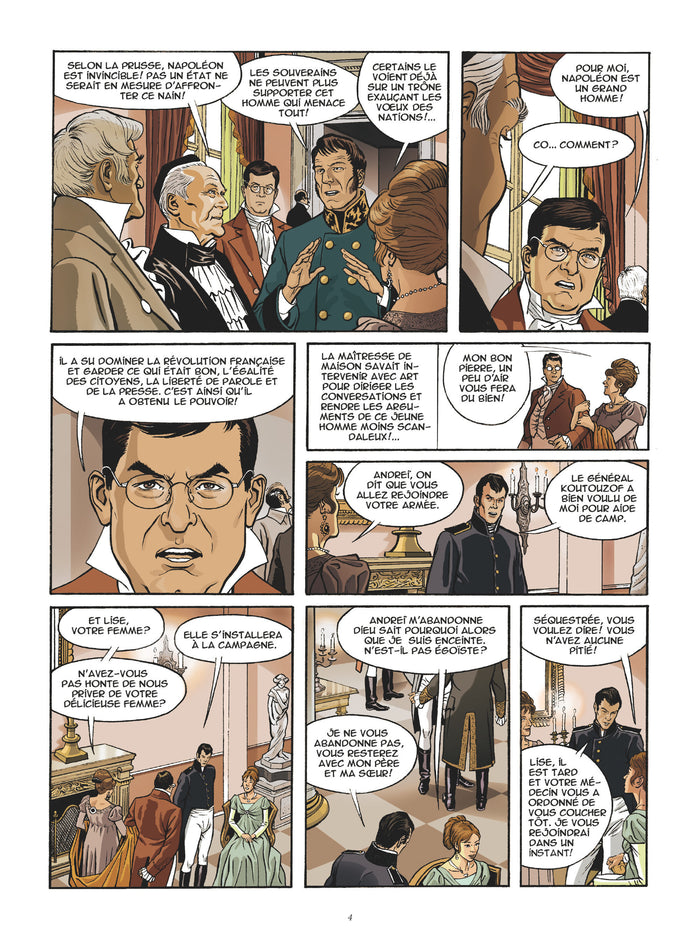 Guerre et paix en BD - Tome 01