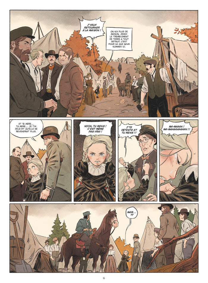 La petite fille et le Postman