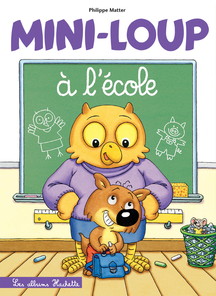 Mini-Loup à l'école