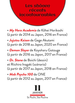 Calendrier 100% Manga en 365 jours - Année à bloc