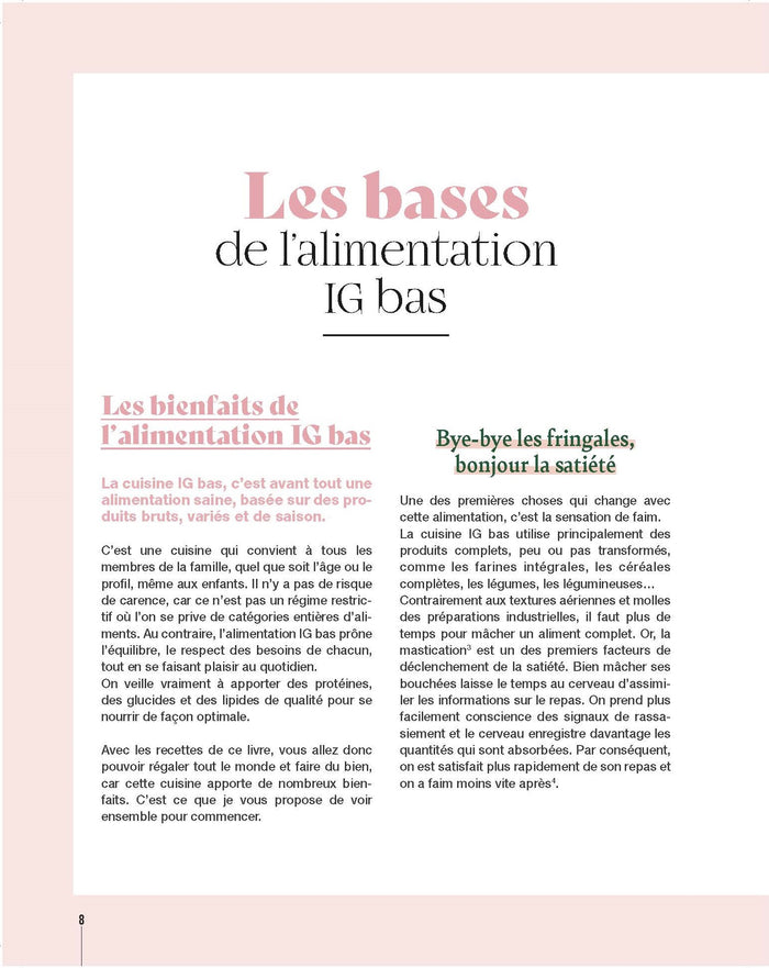 Je cuisine IG bas pour toute ma famille