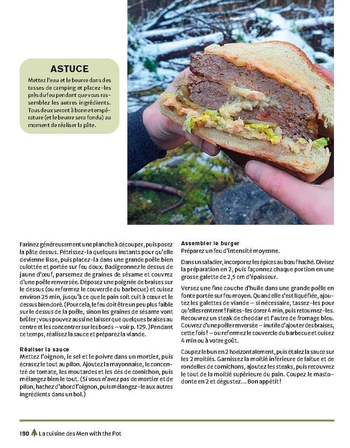 La cuisine des Men With The Pot