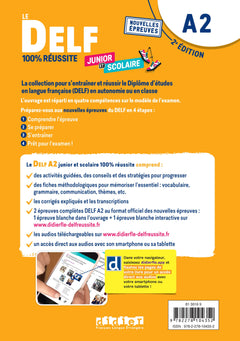 Le DELF Junior et Scolaire A2 100% Réussite