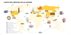 Les 10 merveilles du monde racontées aux enfants