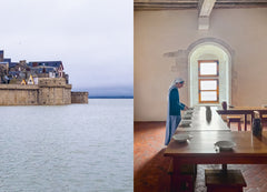 Mont-Saint-Michel The nuns' table