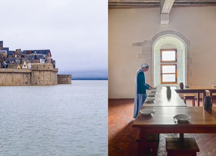 Mont-Saint-Michel The nuns' table