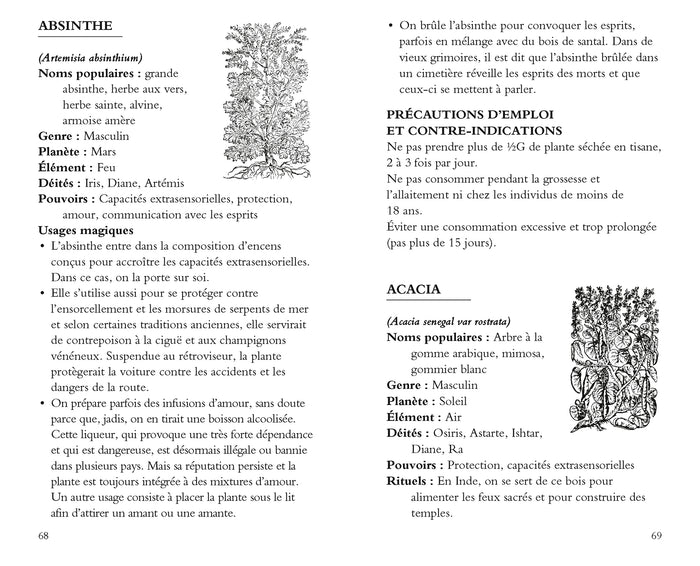 Encyclopédie des plantes magiques