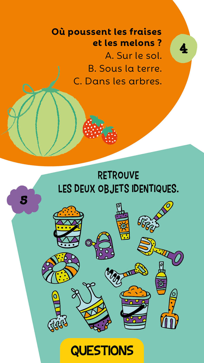 Les quiz de mes 4 ans