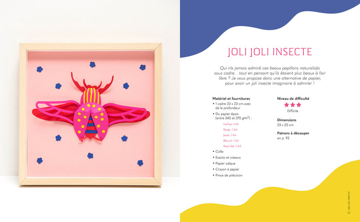 Mon atelier de paper art