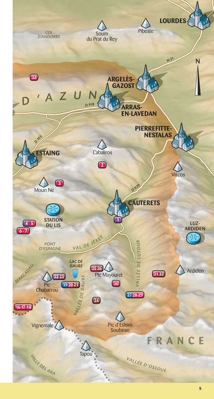 Le guide rando Cauterets Val d'Azun