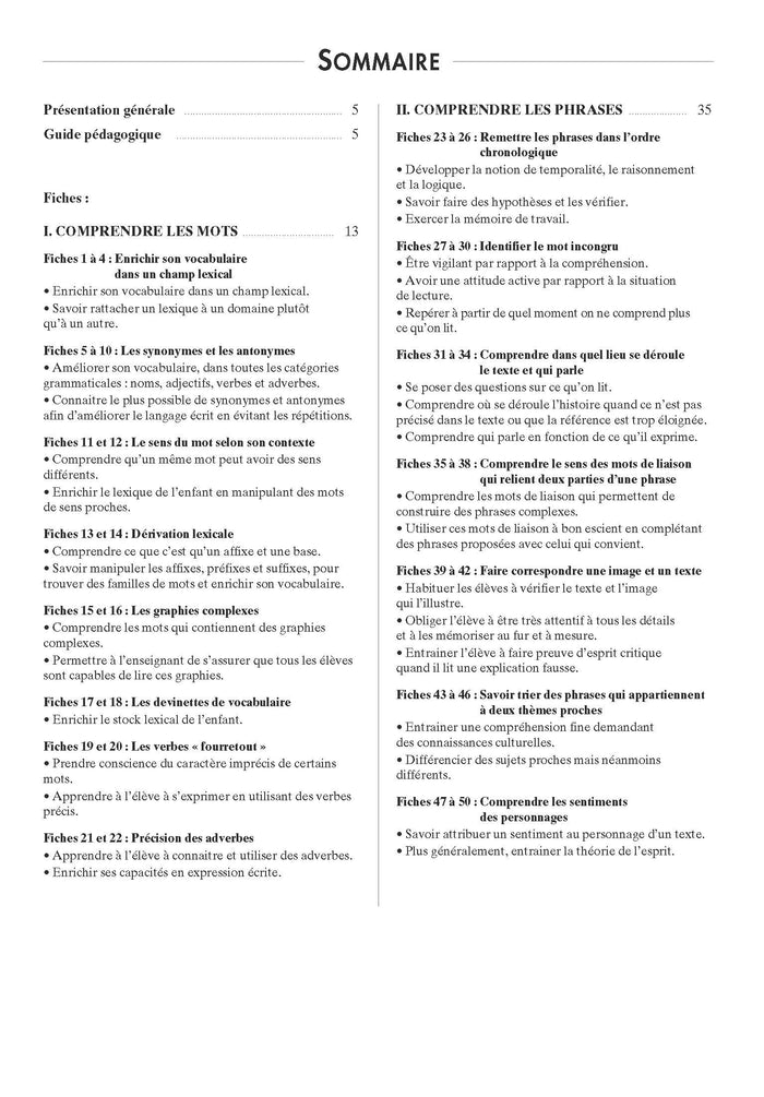 Lire et comprendre CM + Téléchargement