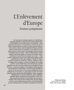 La mythologie expliquée par la peinture
